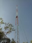 Sellf รองรับ 4 Legged 30m 40m Guyed Wire Tower