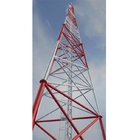 โทรศัพท์มือถือ 10m Mobile Communication Tower หลอด 3 ขา