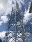 การสื่อสารและการตรวจสอบ Rru Telecom Tower Hot Dip Galvanized