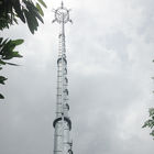 การเชื่อมต่อหน้าแปลน Wifi 30m Monopole Steel Tower
