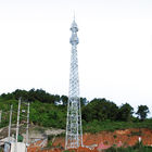 โครงสร้างเหล็กไฟฟ้า 25m Guyed Lattice Tower