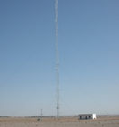 ใบรับรอง SGS Triangular Telecom Guyed Mast Tower