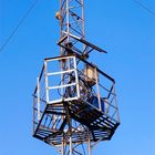 เหล็กกลมอายุการใช้งาน 30 ปี Guyed Mast Tower