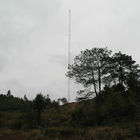 55m Lattice Electric Communication Guyed Mast Tower เหล็กที่ปรับแต่งได้และเหล็กโครงสร้างโลหะผสม