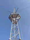 เสาสื่อสารไฟฟ้า 50 เมตร Guyed Lattice Tower