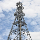 Bts Fm ดาวเทียม Tubular Steel Tower 3 ขา Lattice Telecom