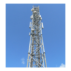 3 หรือ 4 ขา Lattice Antenna Tower Telecom Tubular Angular