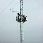 Hot Dip Galvanized Guyed Wire Tower สัญญาณการสื่อสาร Lattice