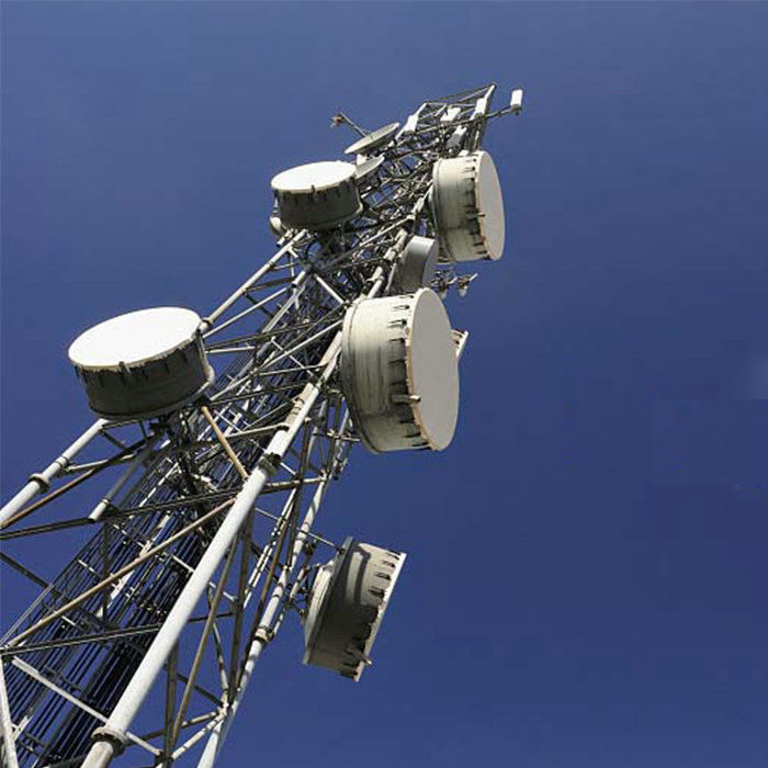 มุมเหล็ก Q345 เสาอากาศ WiFi Mobile Cell Tower